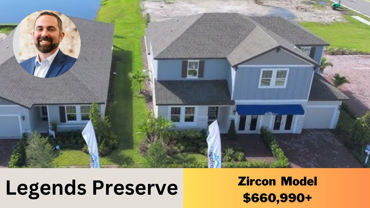 Meritage Homes, Legends Preserve, Zircon Model, Daytona Beach, Florida