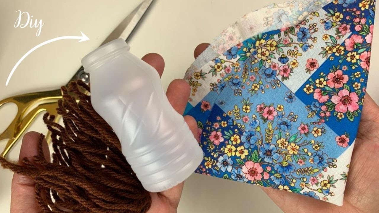 DIY Como fazer boneca com material reciclável e ganhar dinheiro Djanilda