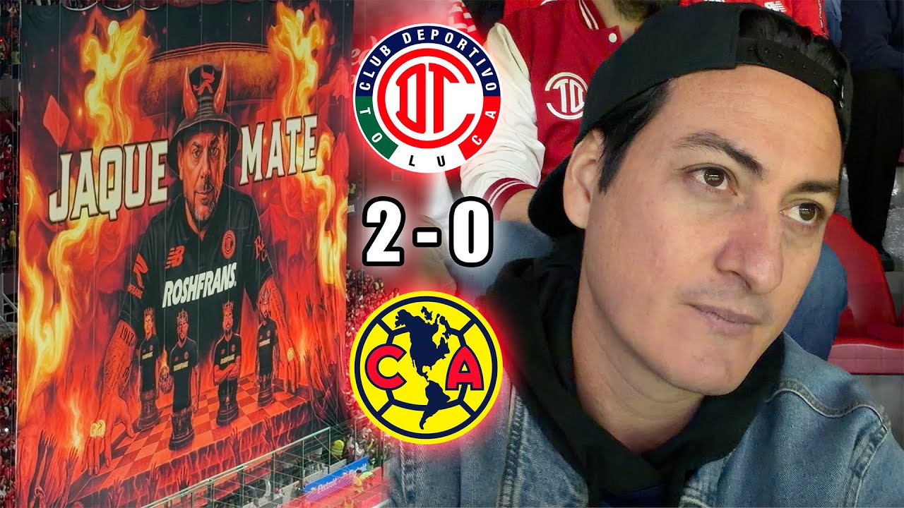 🚨 ¡NOS TRAEN DE HIJOS Y ADIÓS LIDERATO! Toluca 2-0 América desde el Estadio 🚨