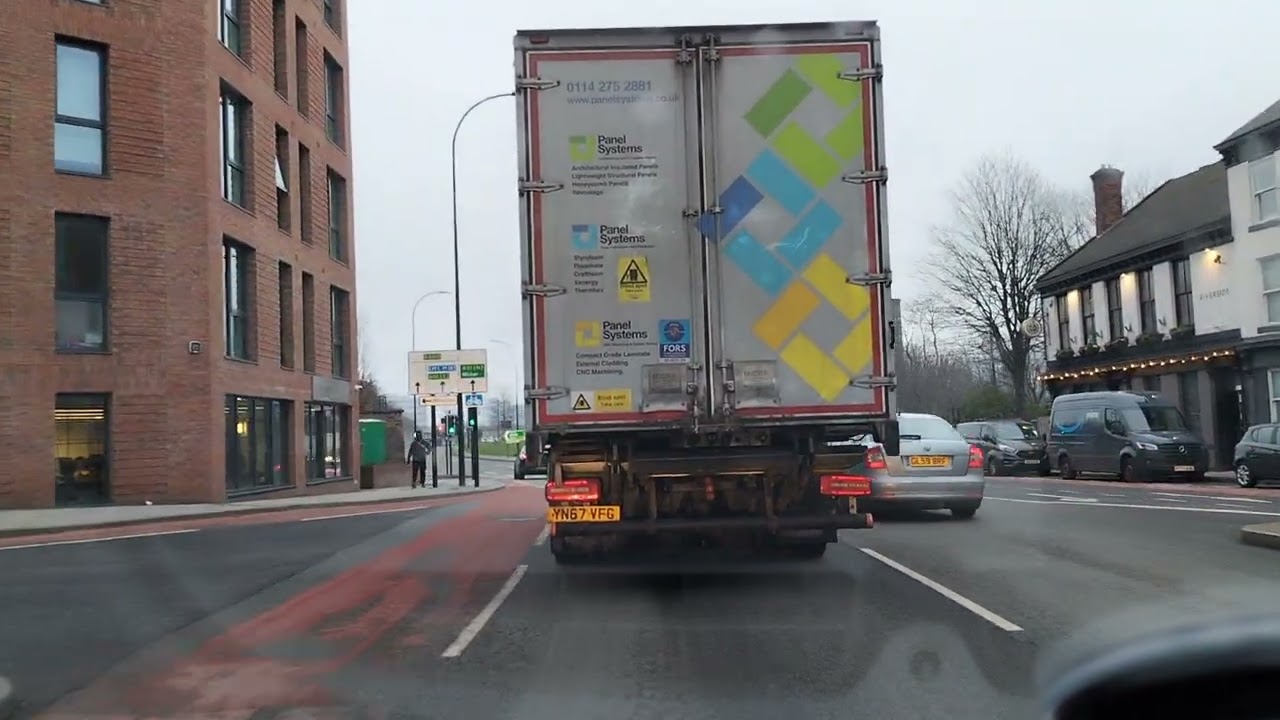 Driving round Sheffield to try to find photos relating to my college project and failing. 3/02/2026
