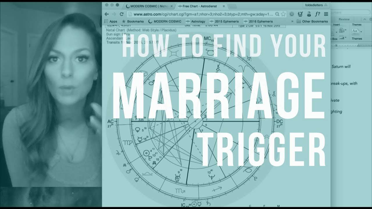 Tell Me About My Love Life! The Marriage Trigger