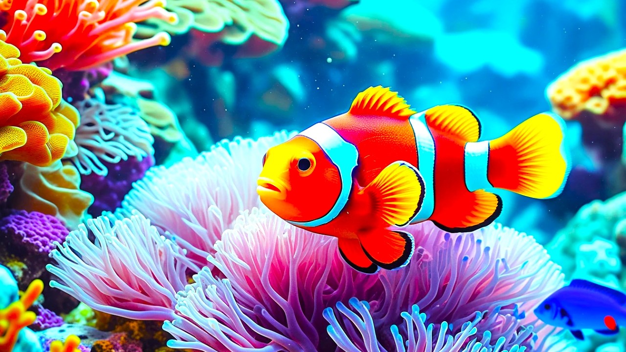 The Best 4K Aquarium - Explore the Stunning World of Sea Jellyfish and Beautiful Coral Reef Fish. #8