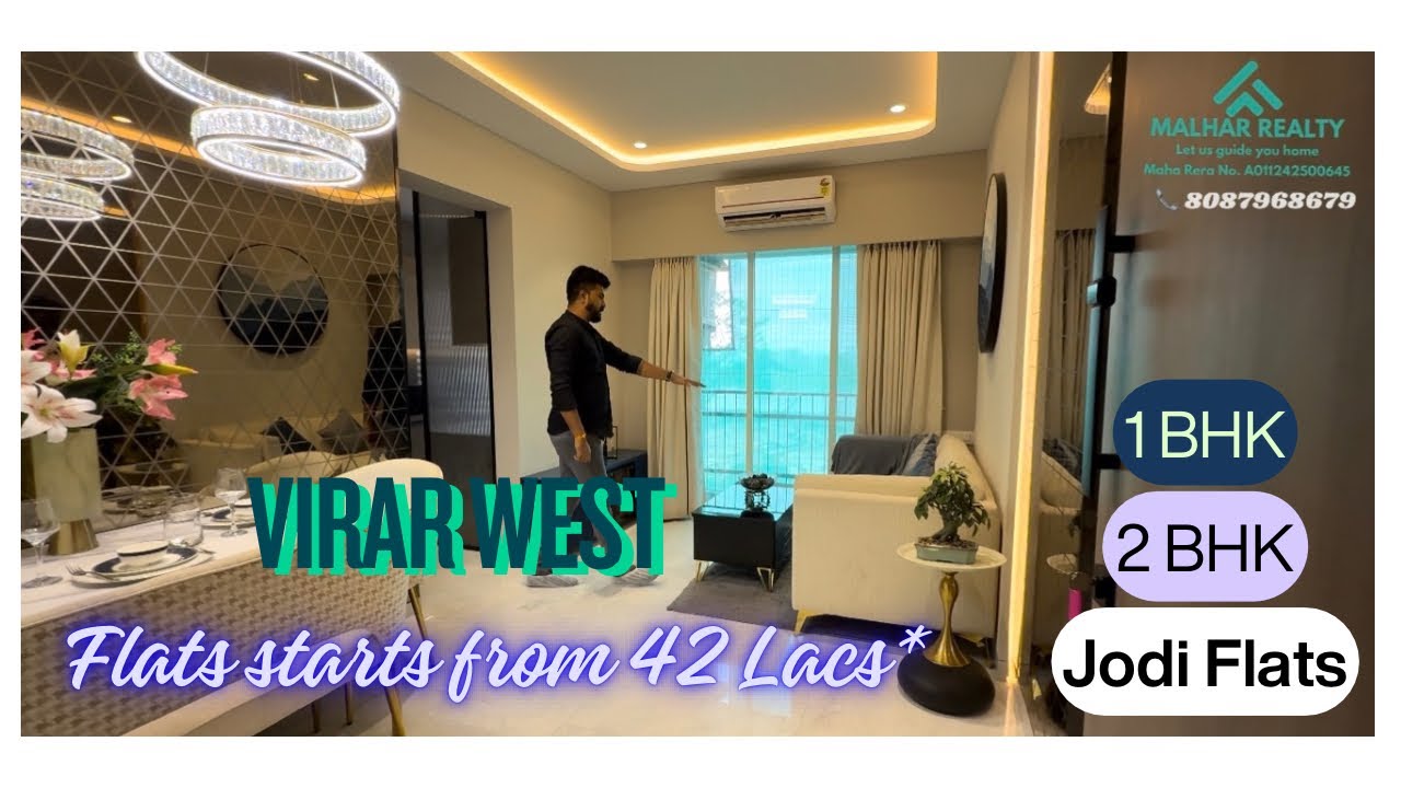New Project in Virar West! Nearing Possession! Flats starts from 42 Lacs* 