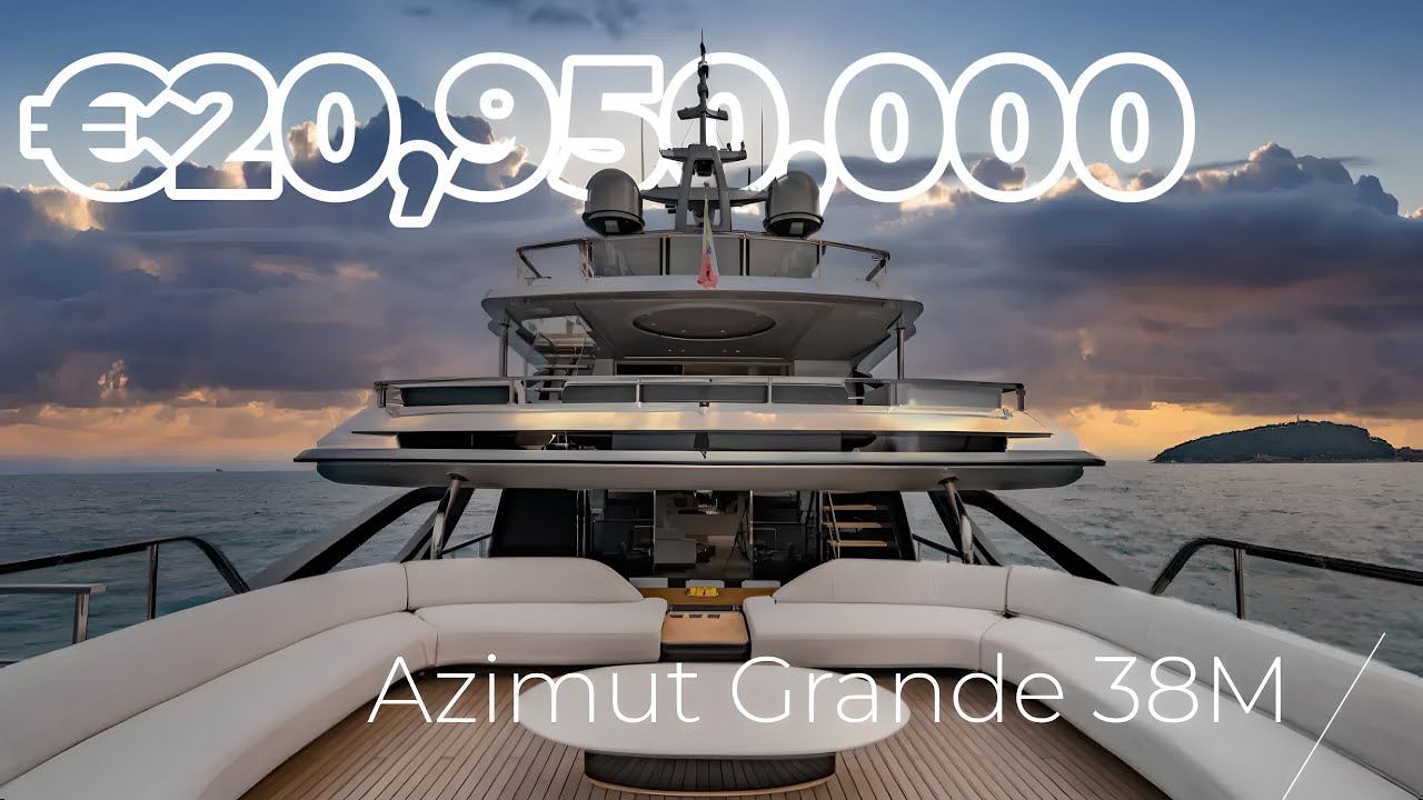Interiors overview Azimut Grande 38M FOR SALE