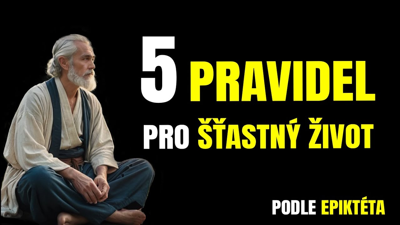 5 pravidel pro šťastný život |Epiktétos