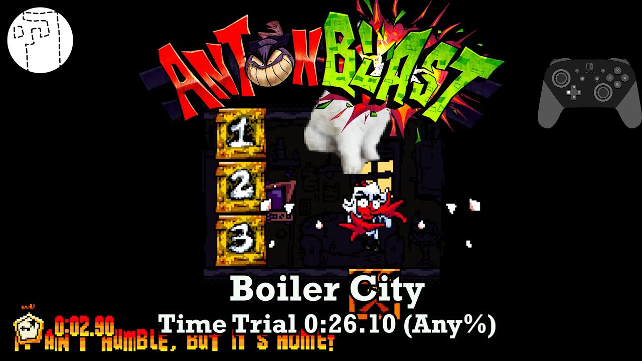 Time Trial 0:26.10 (Any%) | Boiler City | ANTONBLAST