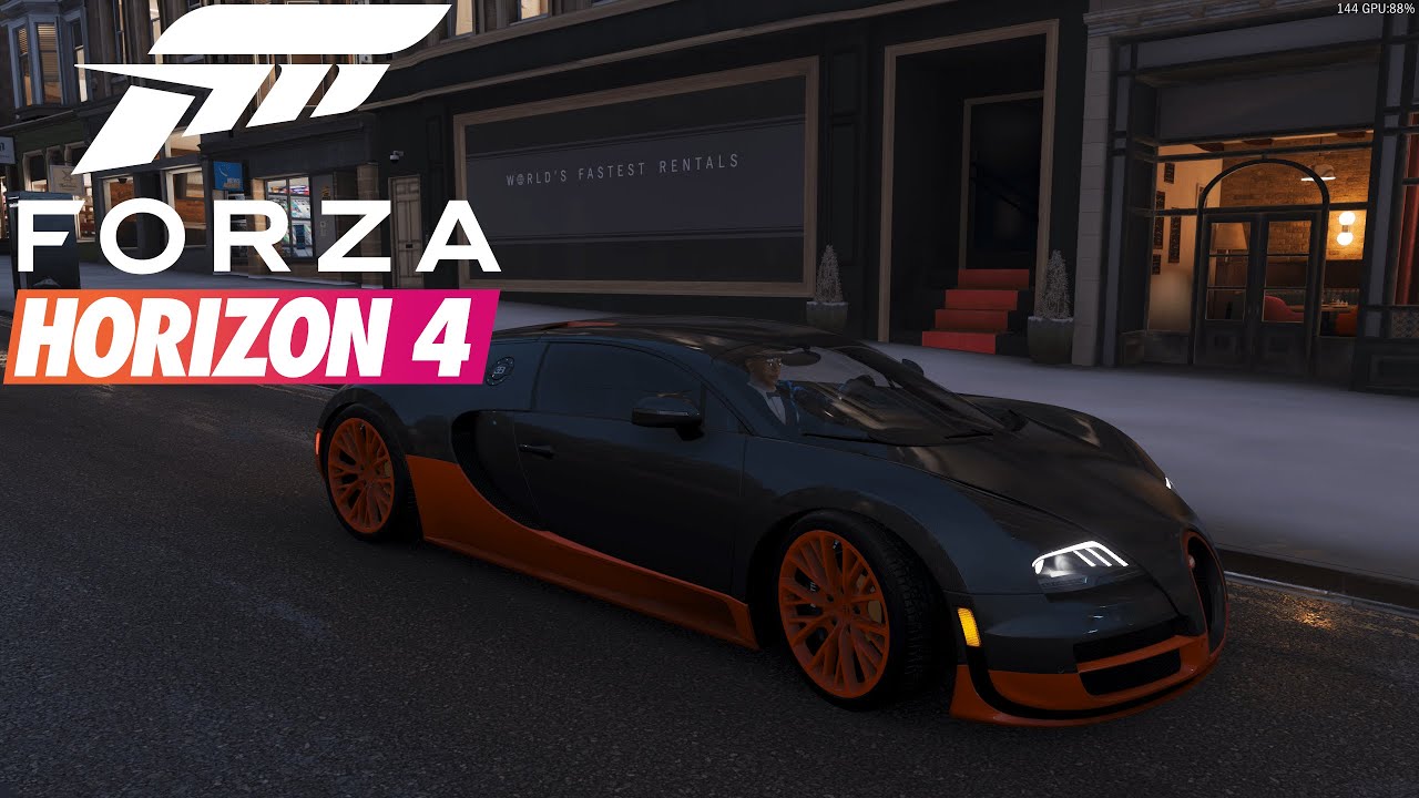Forza Horizon 4 | World's Fastest Rentals | 2011 Bugatti Veyron | Chapter 8