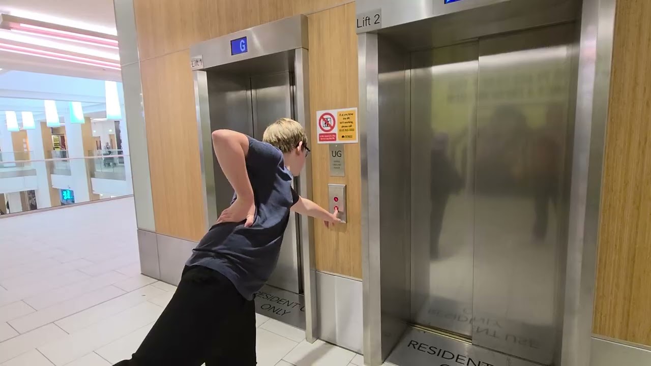 Lifts @ Victoria centre, Nottingham,lifts 1&2 Ansa elevators