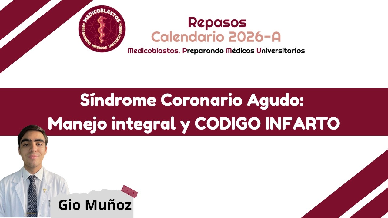 EN VIVO I Síndrome Coronario Agudo I Terapéutica I Giovanny Muñoz