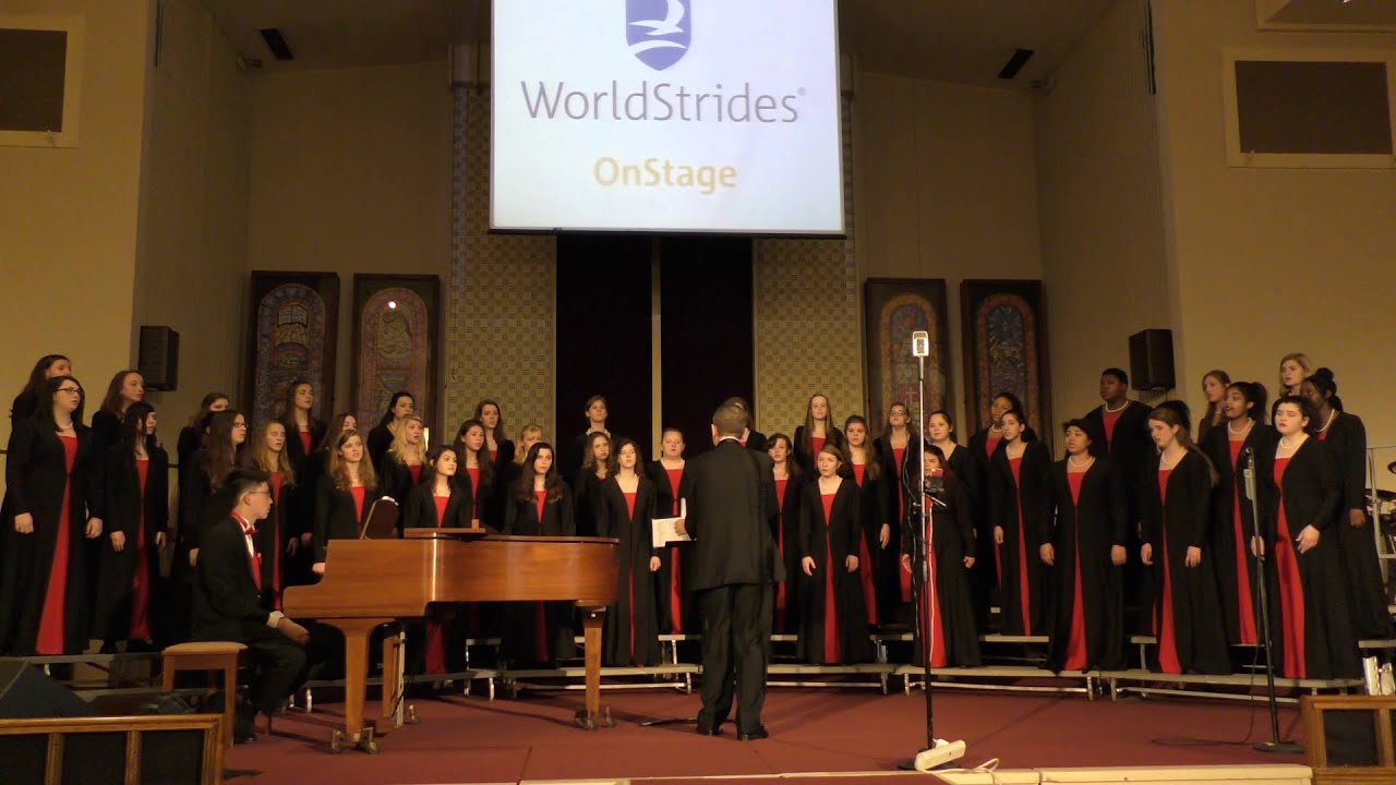 Glenelg High School Women's Choir - Swing Low, Sweet Chariot - 2016 WorldStrides Music Festival