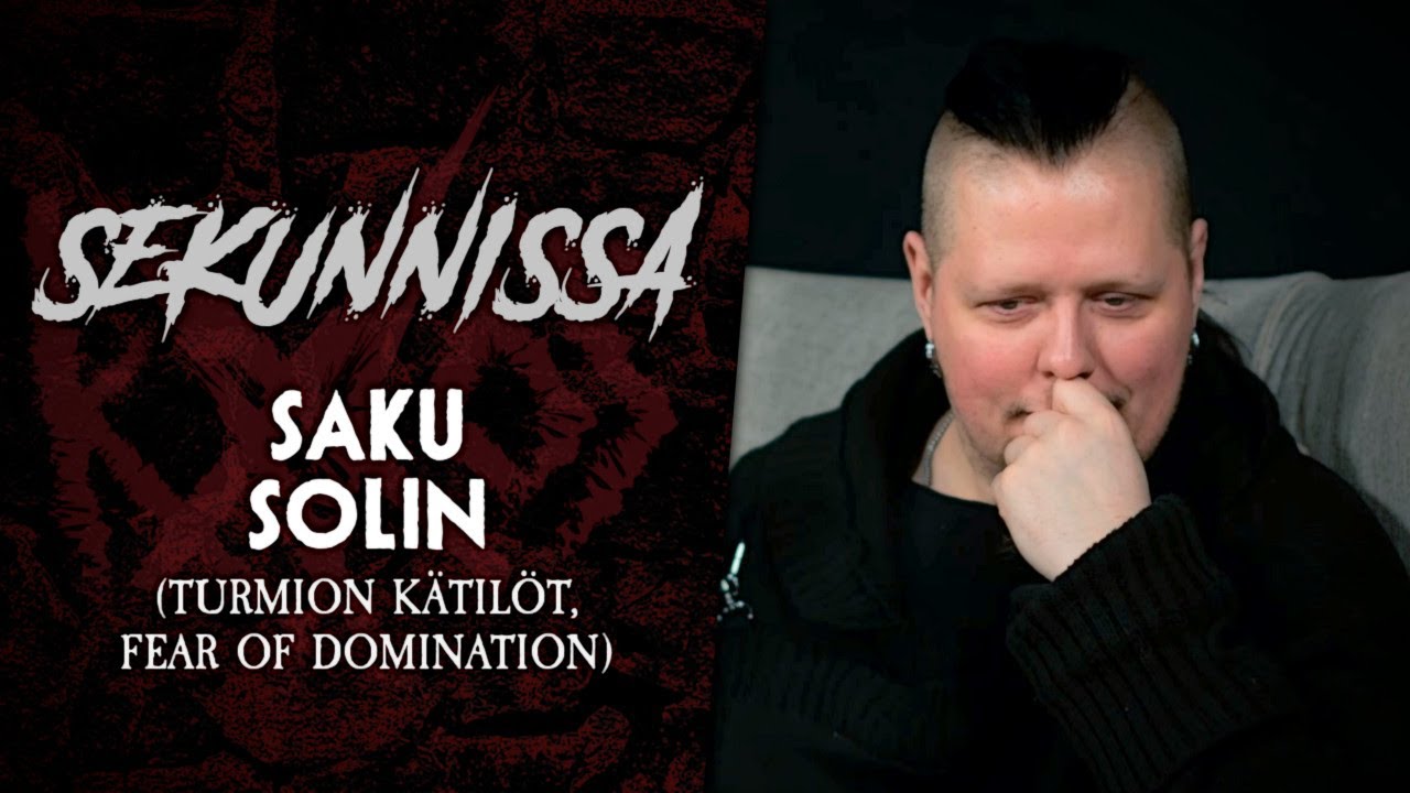 Tunnistaako Saku Solin Turmion Kätilöiden ja Fear of Dominationin kappaleet sekunnissa?