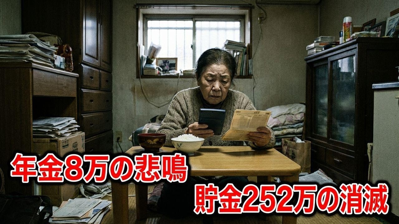 年金8万の悲鳴。帰省のたびに消える貯金と娘の「当然」