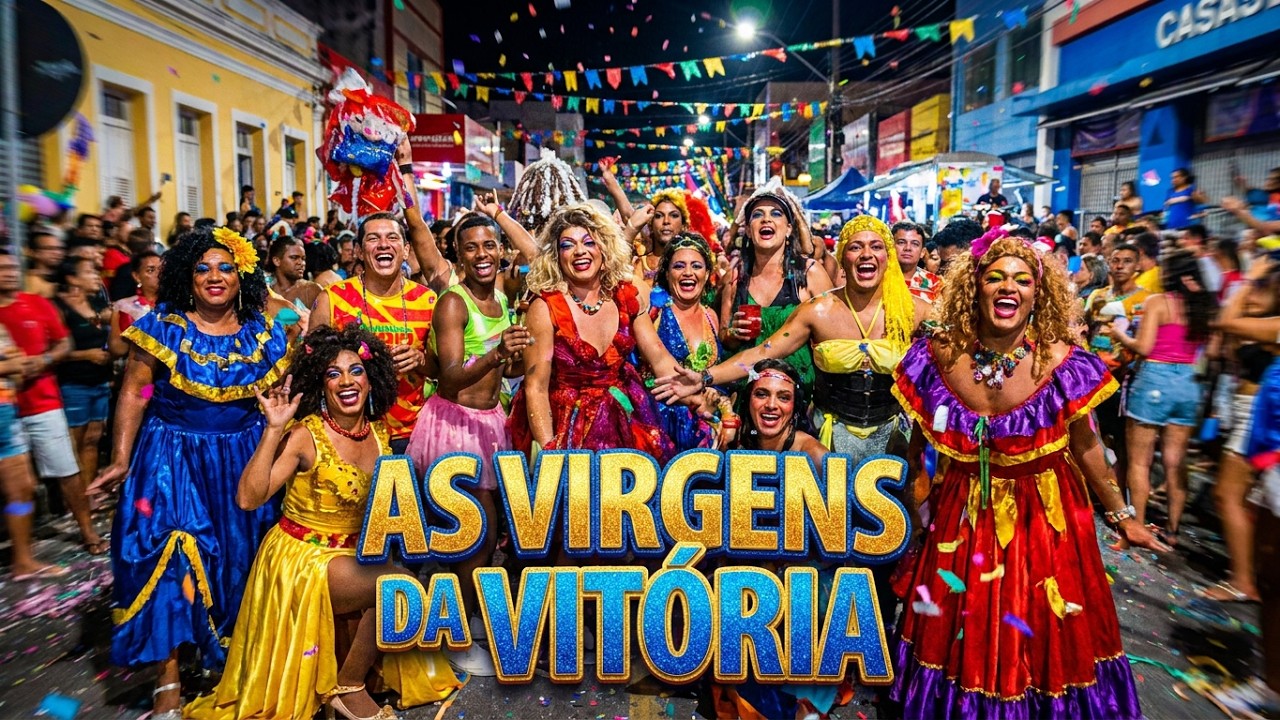 BLOCO AS VIRGENS DA VITÓRIA PE #carnaval2026 #vitoriadesantoantao #vlog 