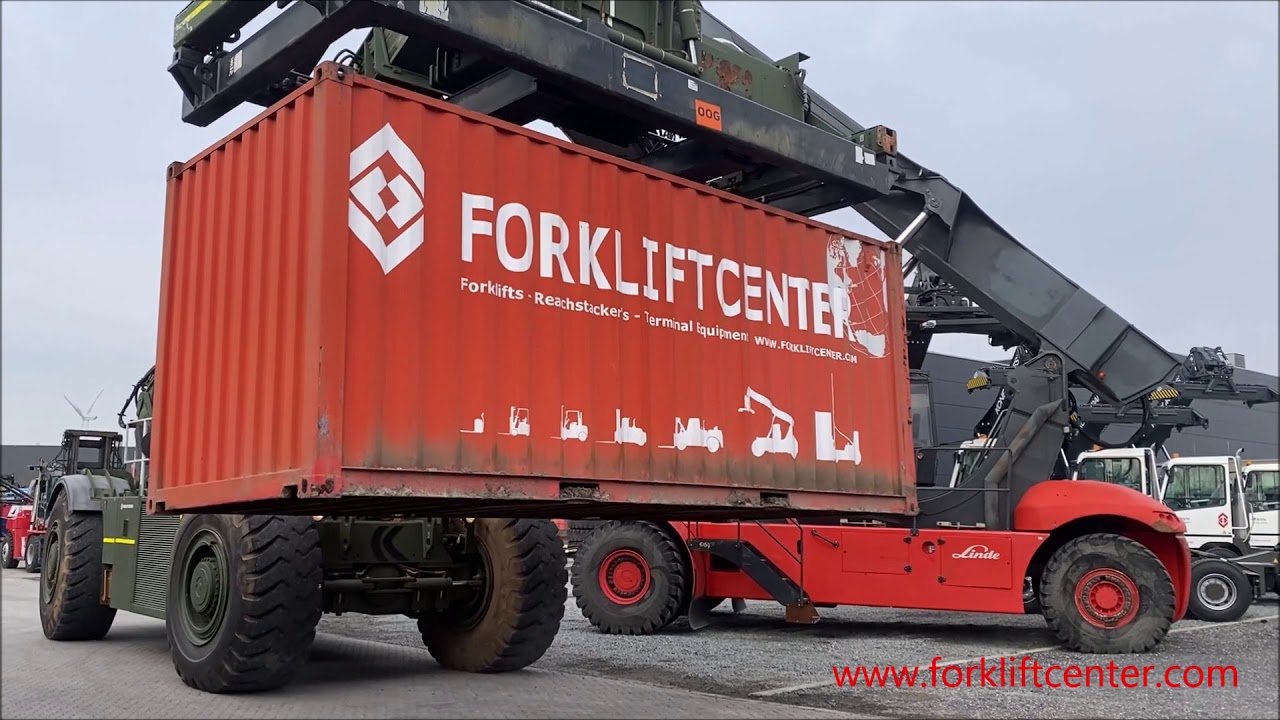 KALMAR RT240 Rough Terrain Reach Stacker in stock at Forkliftcenter (ref:5117)