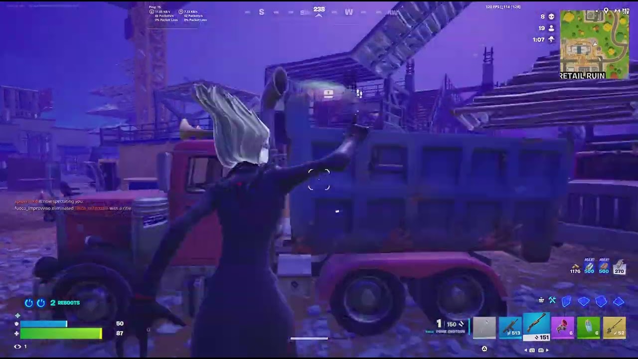 18 kills on new reload map