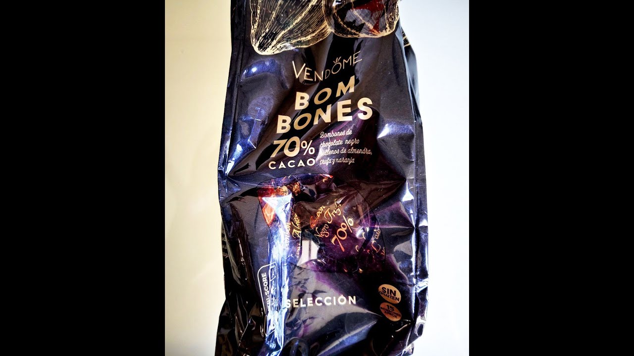Unwrapping 70% Dark Chocolate ASMR | Bom Bones Unboxing
