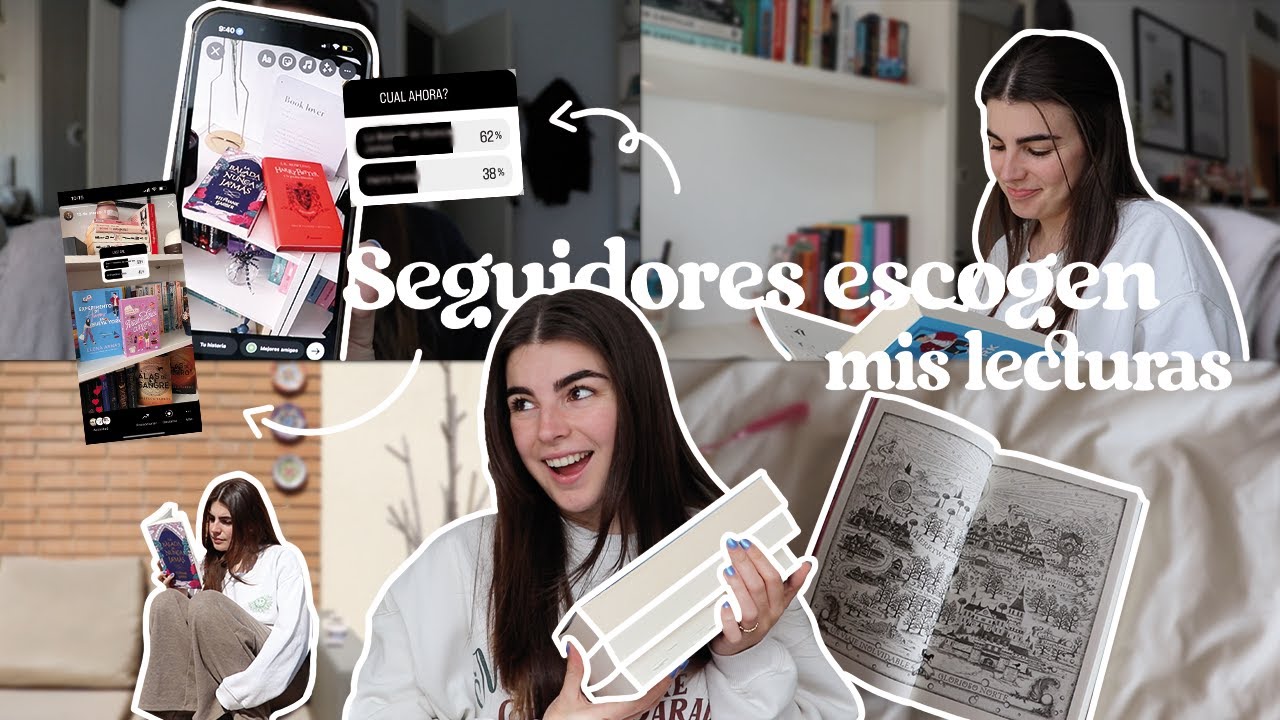 Mis SEGUIDORES ESCOGEN mis LECTURAS durante una SEMANA🌷📚