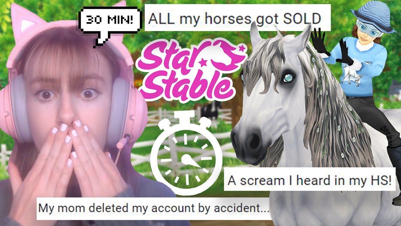 YOUR Scariest & Weirdest Star Stable STORIES! 😬 *30 MINUTES TRAINING TIME [SESSION]*