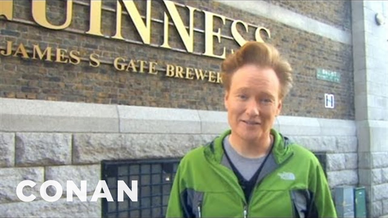 Conan Visits The Dublin Guinness Brewery | CONAN on TBS