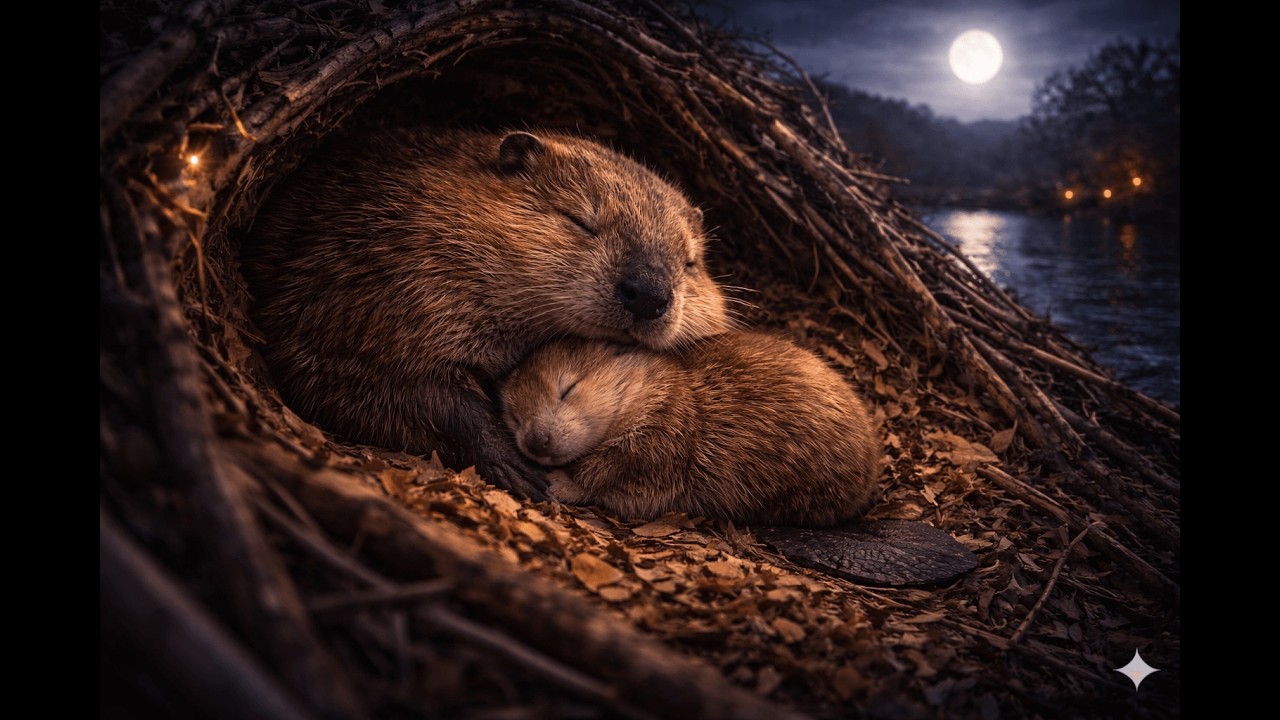 Sleepy Beaver | Lullaby for Baby Rest & Deep Sleep