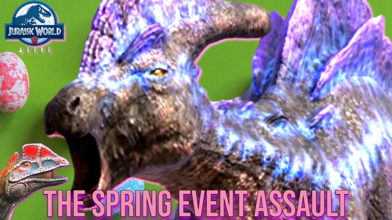 ISLA EVENT- The SPRING EVENT ASSAULT! Entire Playthrough- Jurassic World Alive