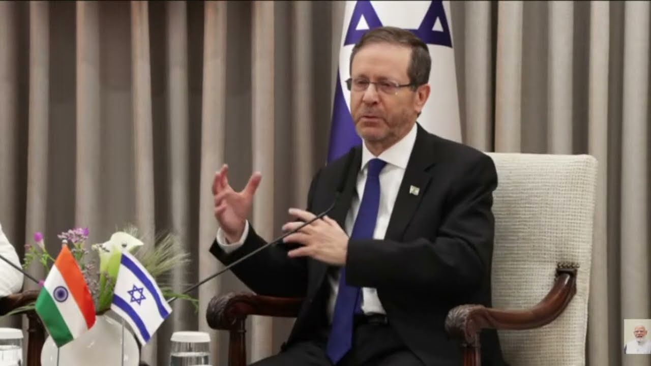 LIVE: PM Modi holds a bilateral meeting with Israeli President Isaac Herzog
