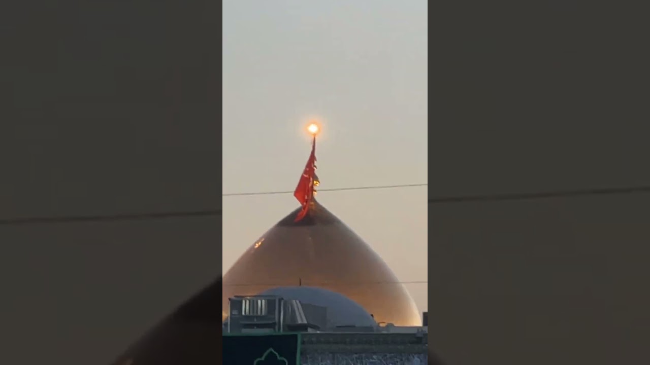 In Karbala, Iraq, for the religious events of Muharram when Shia Muslims remember Imam Hossain