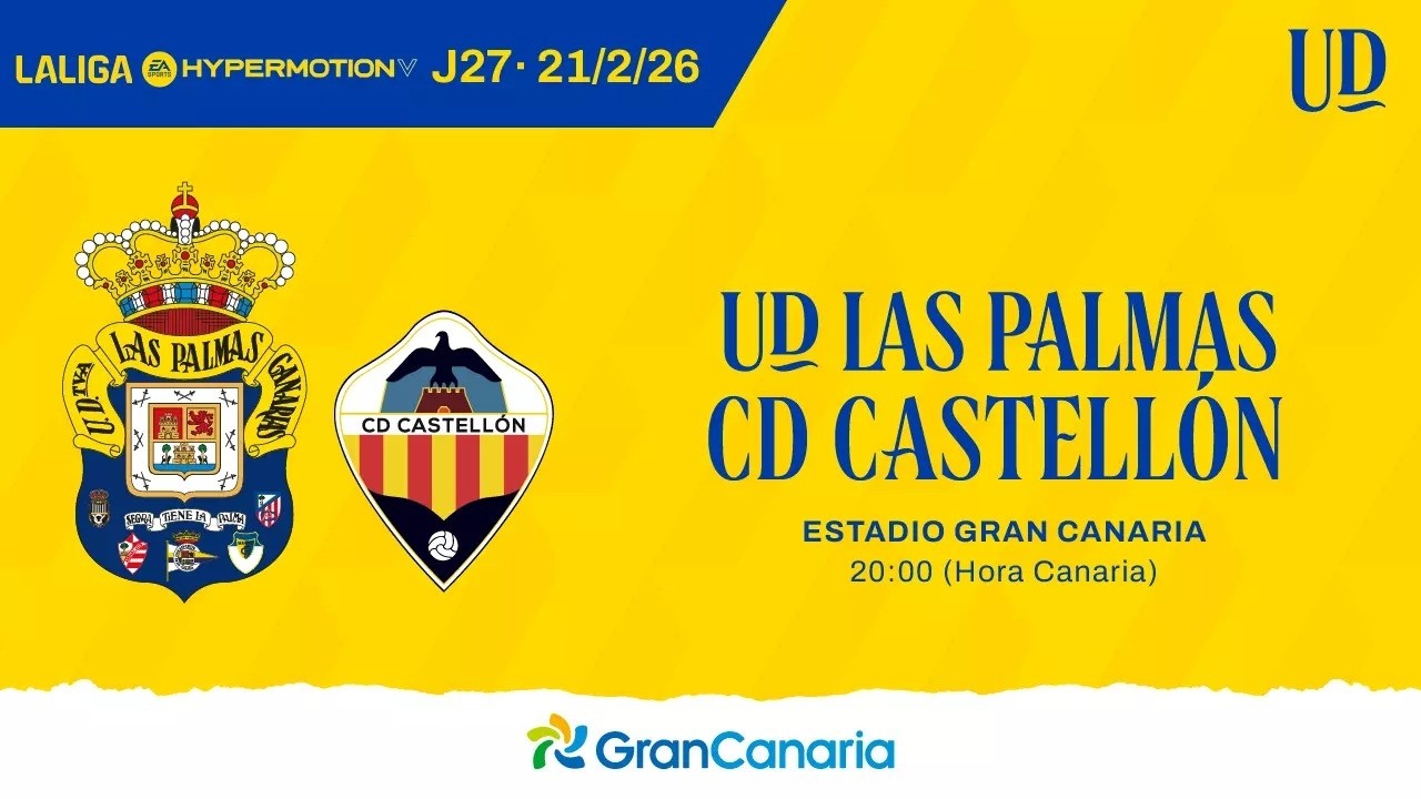 ¡No te pierdas el MINUTO Y RESULTADO frente al CD Castellón | UD Las Palmas