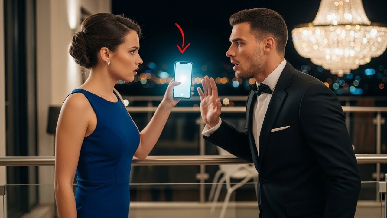 Sama na događaju, milijarder šapne: „Pravi se da si mi žena“ — njen odgovor šokira elitu