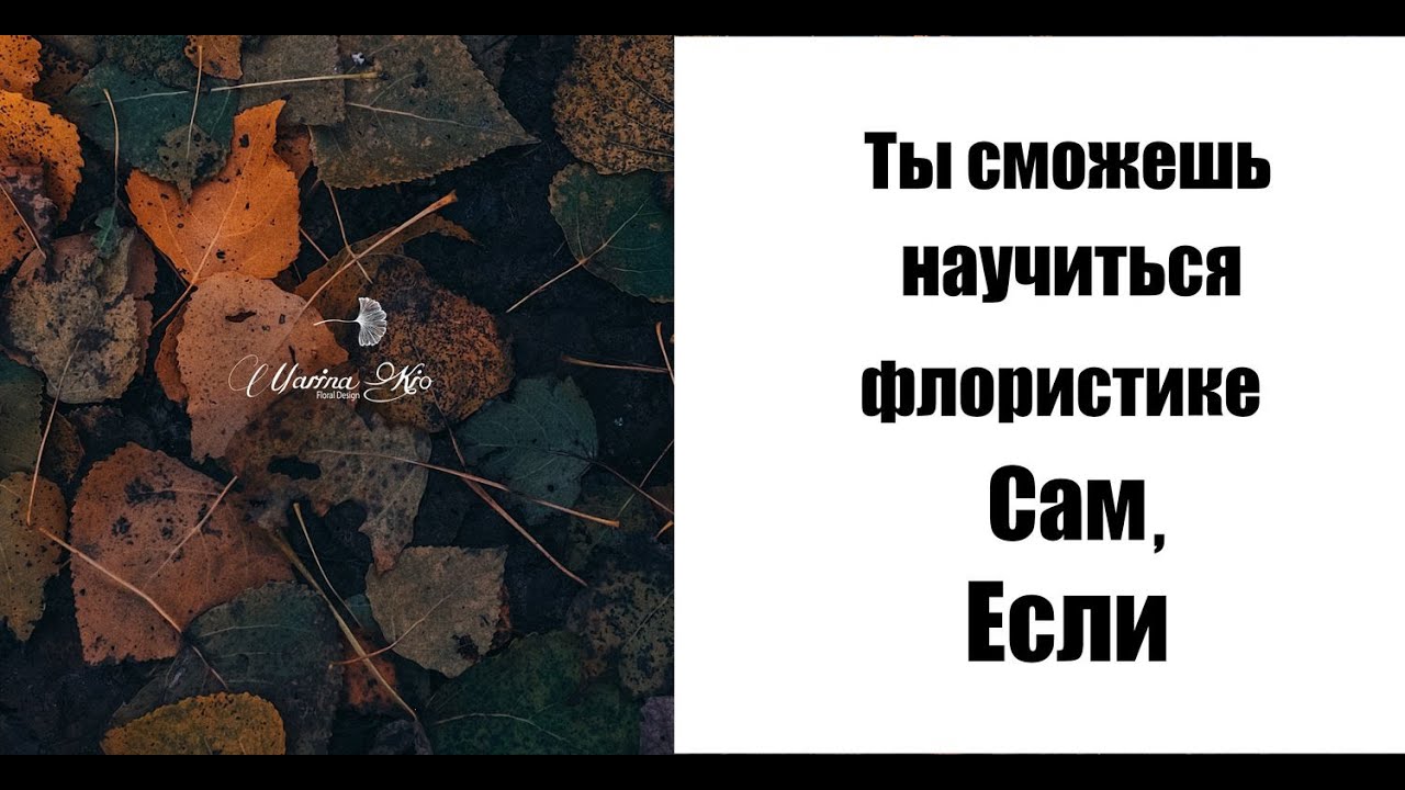 ОСНОВЫ ФЛОРИСТИКИ \Можно ли научиться ФЛОРИСТИКЕ САМОСТОЯТЕЛЬНО?