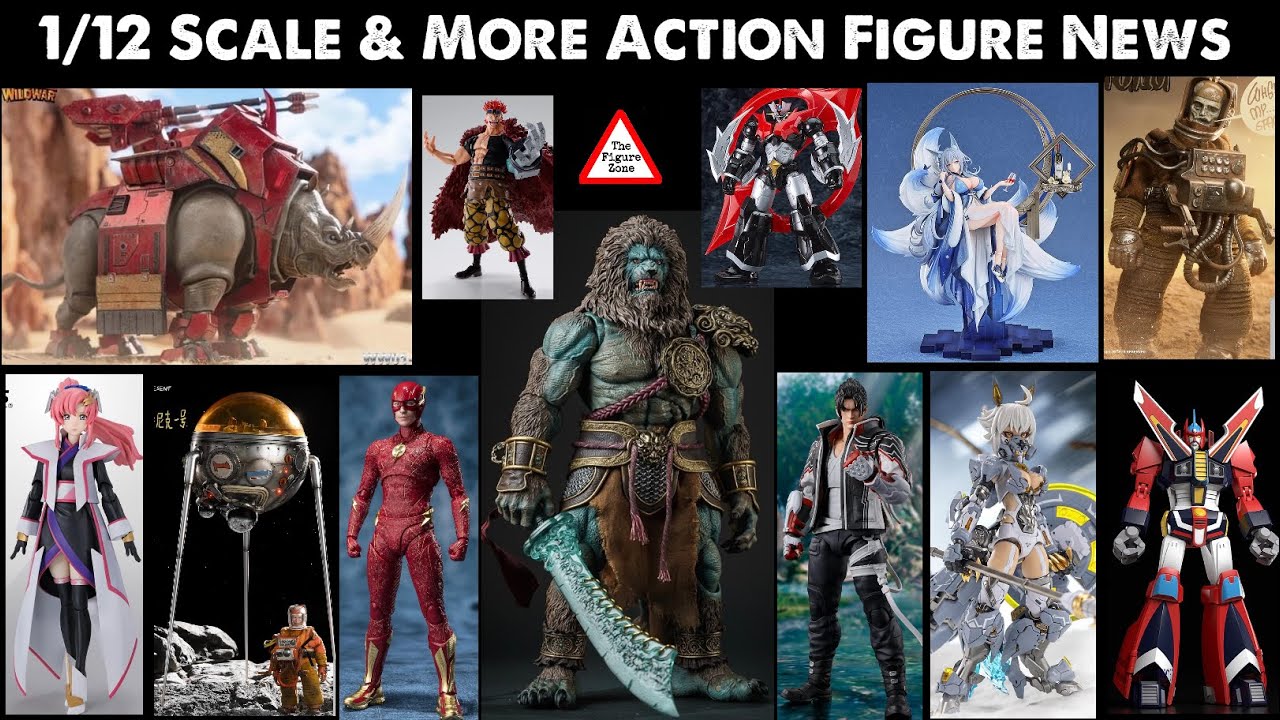1/12 Scale & More Action Figure News. Nottaa Cyan Lion, Damtoys, Kotobukiya, Bandai Spirits, Super 7