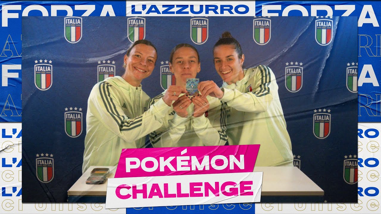 Pokémon Challenge con Boattin, Caruso e Lenzini: scopri gli abbinamenti delle Azzurre