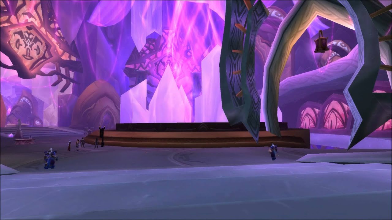 Exodar - Walking trough - World of Warcraft