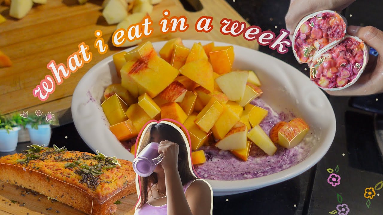 what i eat in a week
