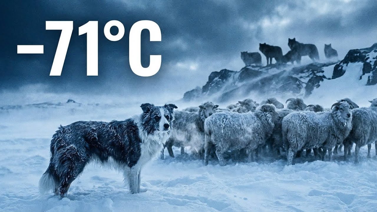 −71°C Yakutia Survival | Border Collies Protect Sheep from Wolves