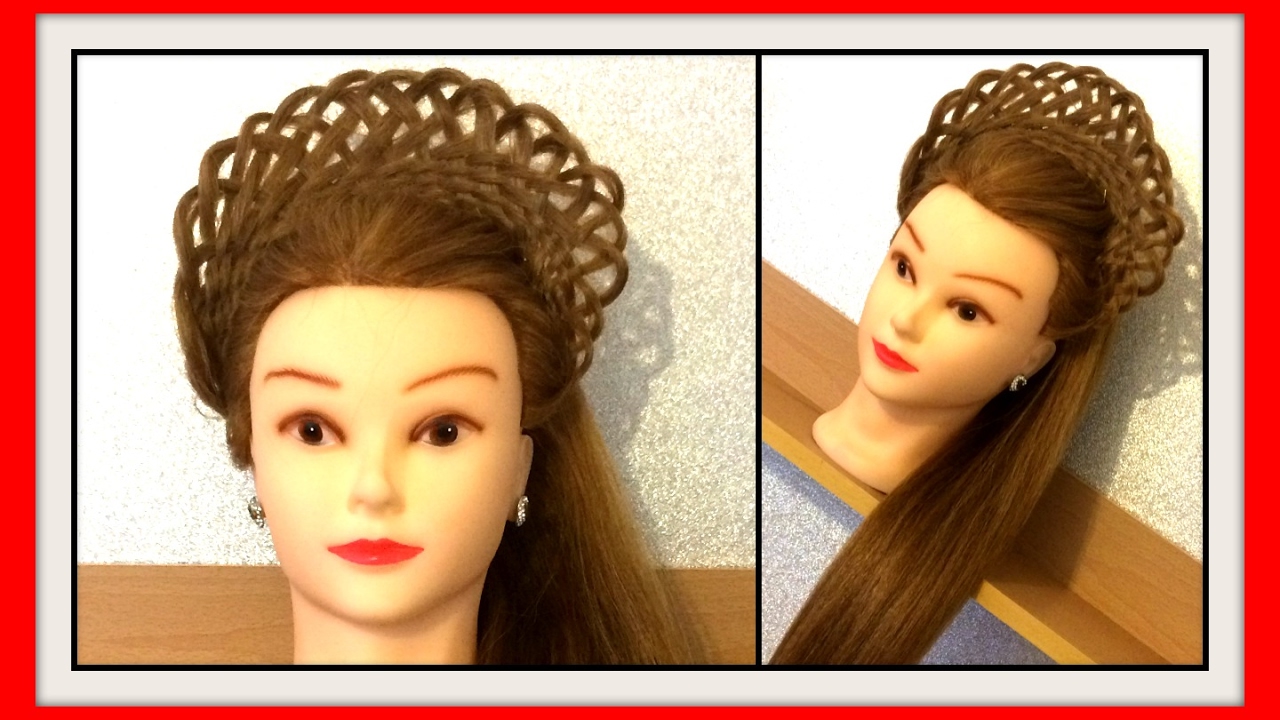 BASKET WEAVE CROWN BRAID HAIRSTYLE / HairGlamour Styles /  Hairstyles / Hair Tutorial