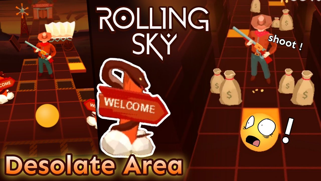 [Shoot SHOOT Ahh Moment 💥] Rolling Sky - Desolate Area