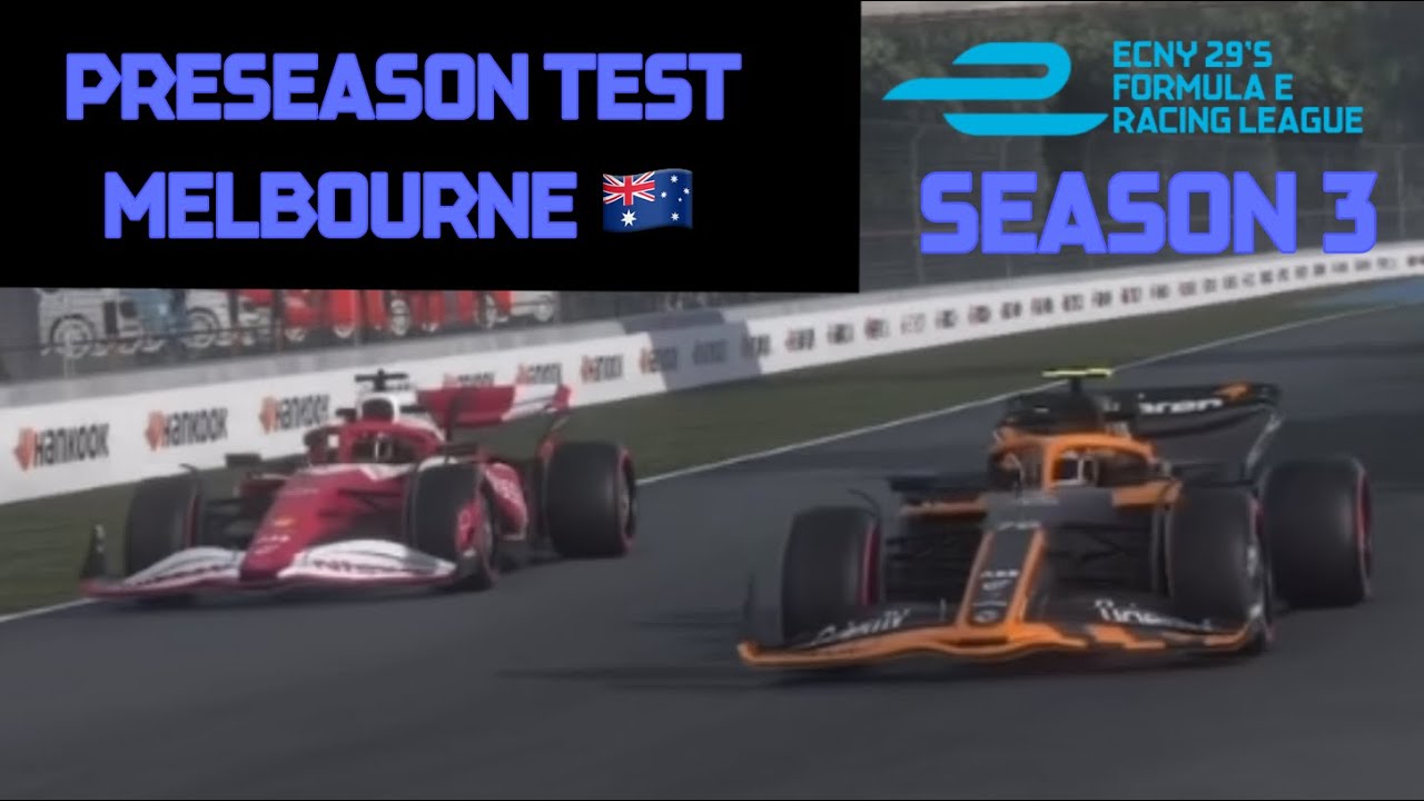 F.E.M.R.L S3 Preseason Testing at Melbourne 