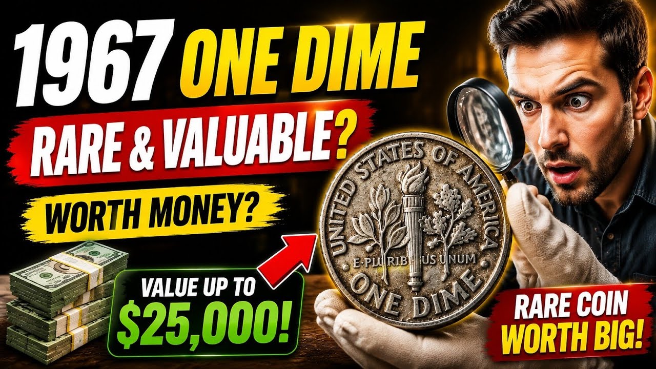 Why This 1967 Roosevelt Dime Could Be Worth Hundreds! 💰