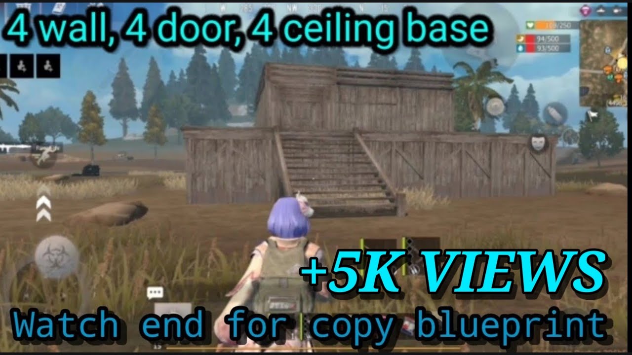 4 wall, 4 door, 4 ceiling base | last day rules survival | FREE BLUEPRINT💯 | AK21