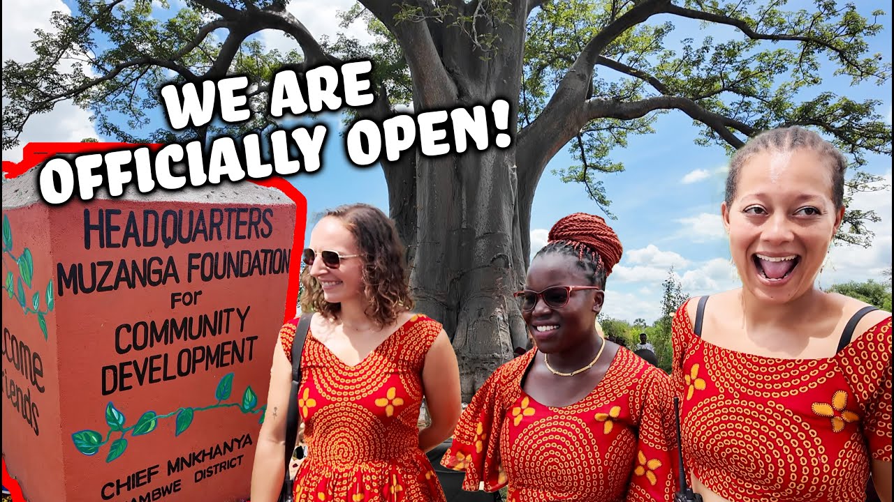 Muzanga Foundation is officially OPEN!! | Zambia - A day in the life 073
