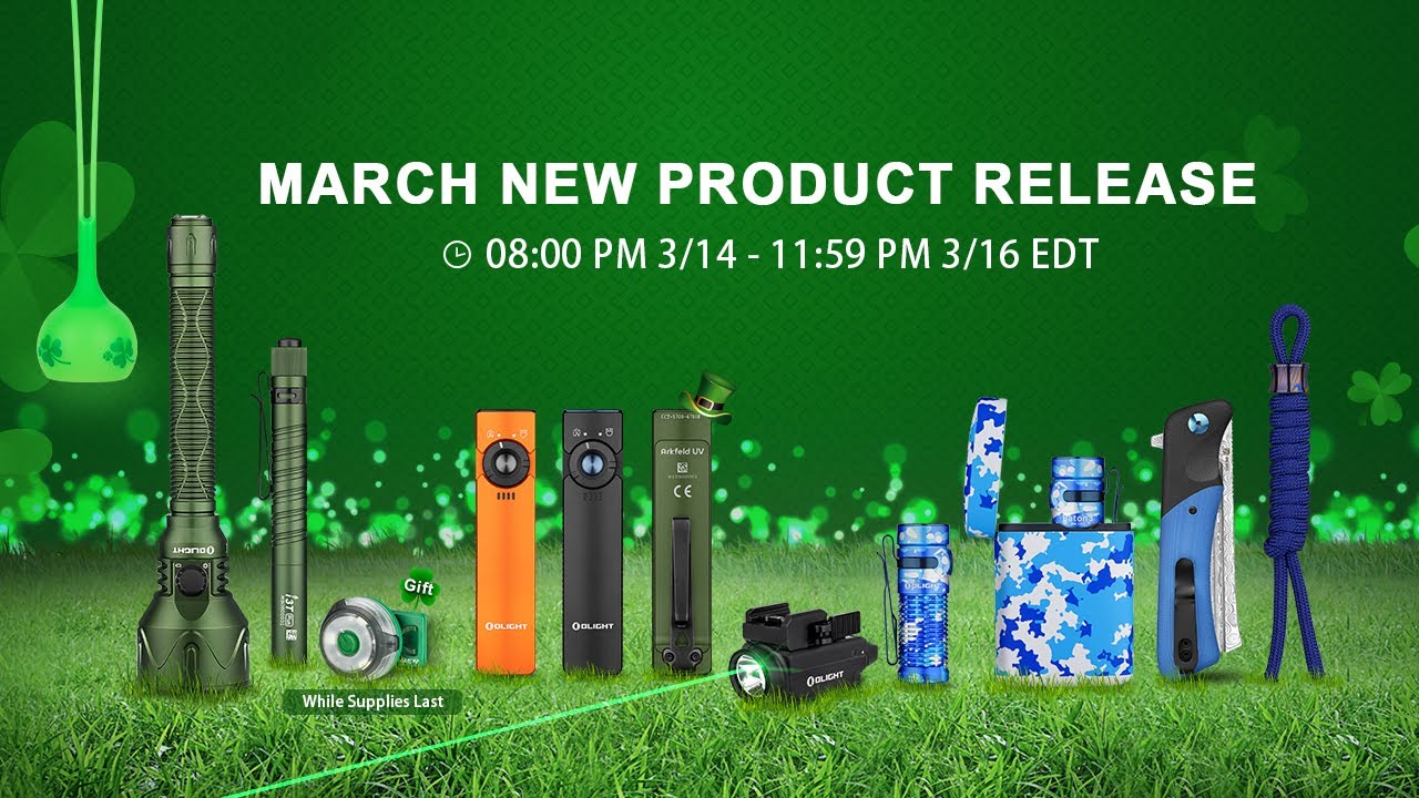 Olight March Product Event Overview!!!