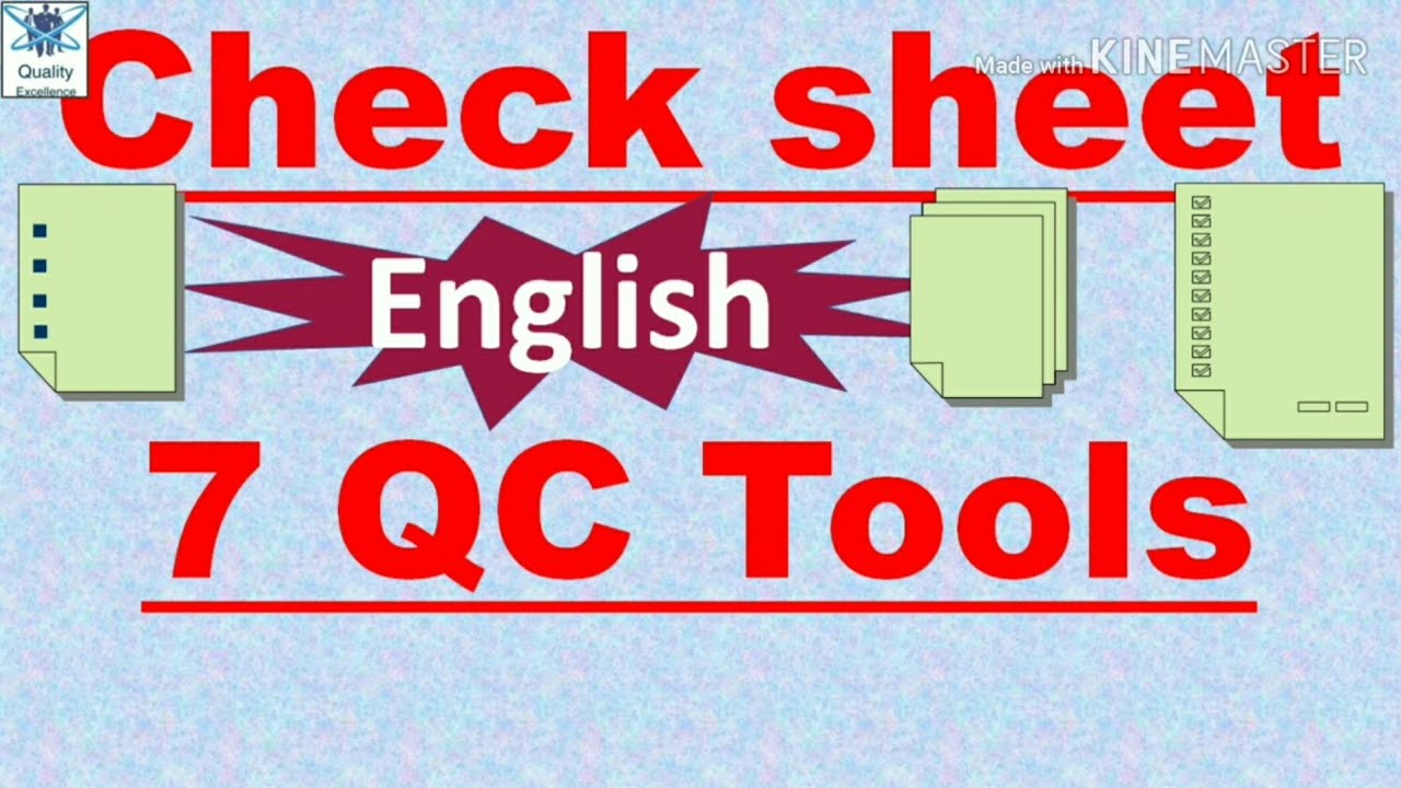 Checksheet I 7QC Tools I Checksheet Explained | Quality Excellence Hub