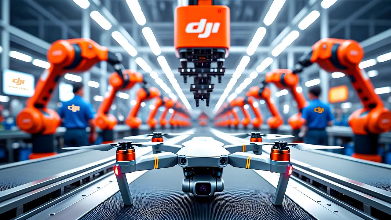Descubre el proceso de DJI para crear un DRON | C&oacute;mo se hace un dron?