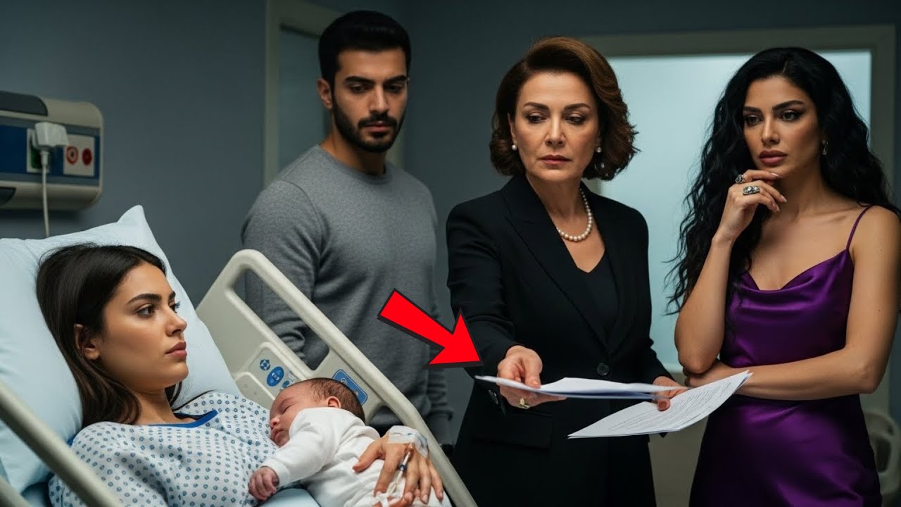 Yeni Doğum Yaptı — Kayınvalidesi Boşanma Belgelerini Verdi, Onun Milyarder Olduğunu Bilmeden