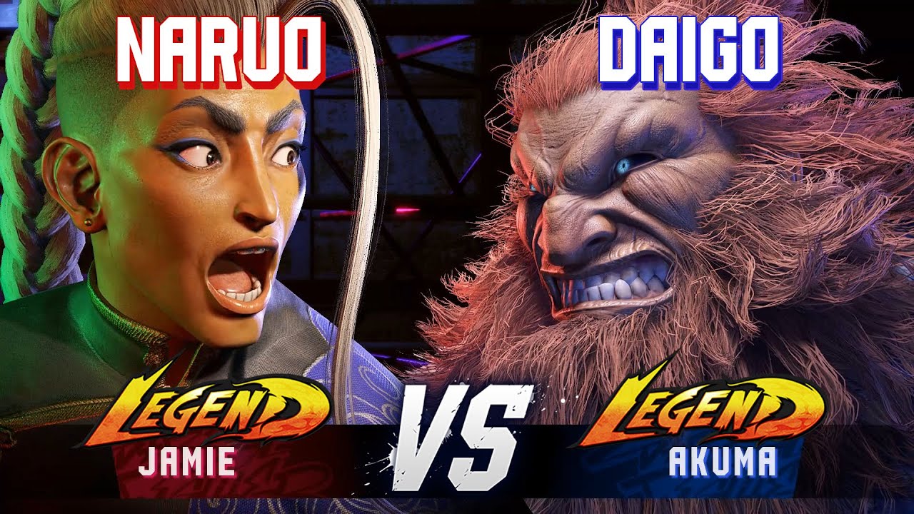 SF6 ▰ NARUO (Jamie) vs DAIGO (Akuma) ▰ High Level Gameplay