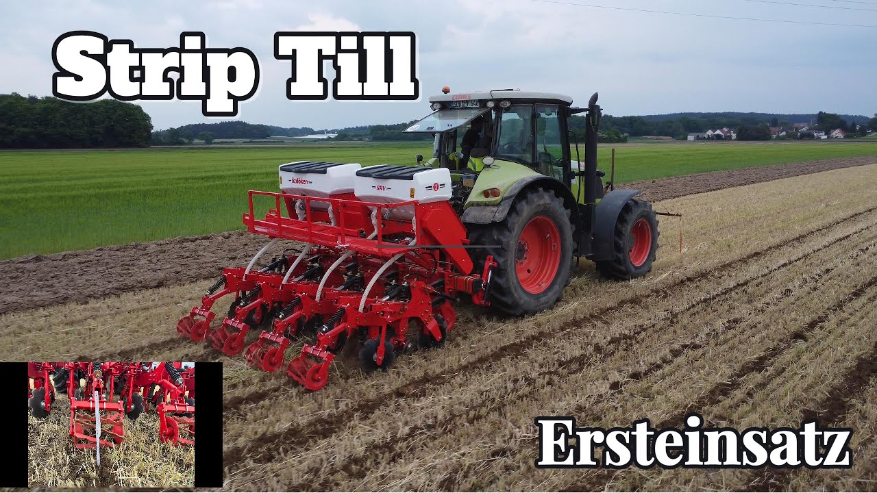 Strip Till Ersteinsatz /Claas Arion /Özdöken / Maissaat 2025