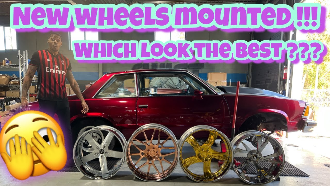 COMPLETELY NEW LOOK... BOUGHT SOME NEW WHEELS FOR MY 1980 CHEVY MALIBU...