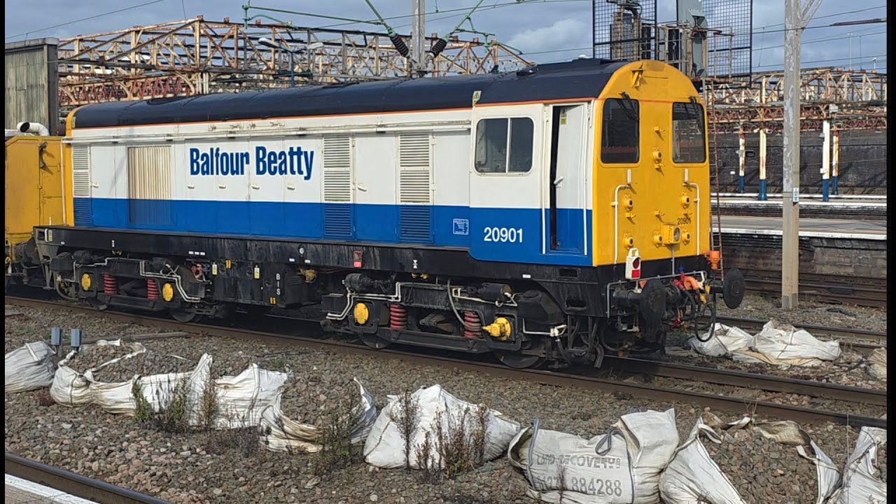 Crewe and Sandbach featuring Class 37, Class 20s and more
