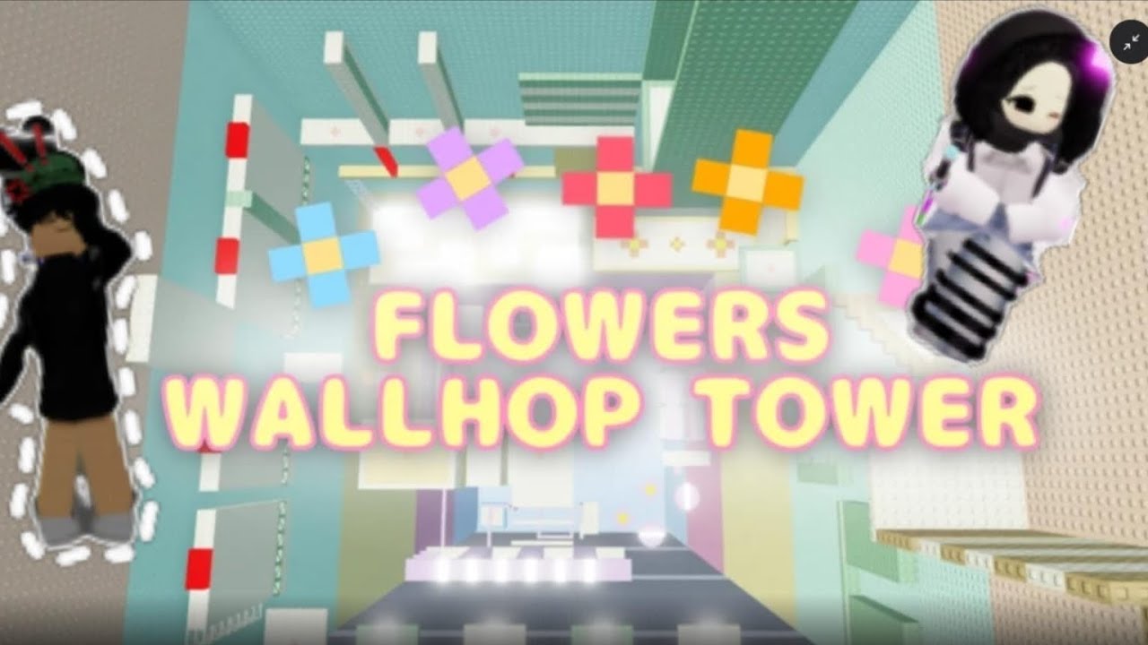 main tower sambil prank dhiaz🤭 || Roblox Indonesia tower Flowers ||  